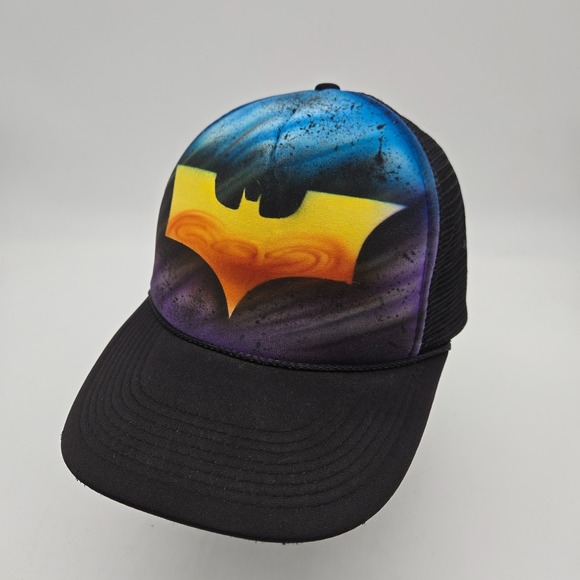 OTTO Other - Batman Snapback Hat Baseball Cap Black Clue Comics Movie Graphic Otto OSFA